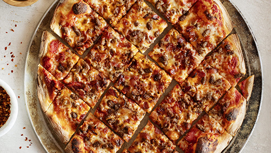 Bacon Cheeseburger Pizza