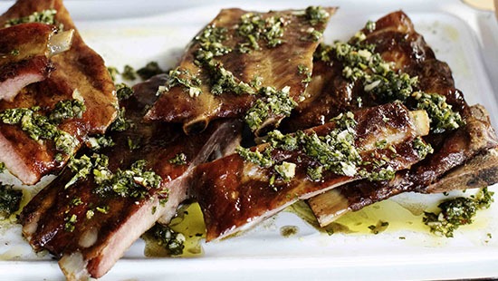 Chimichurri Ribs