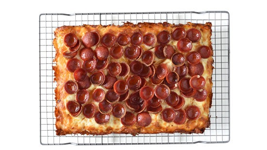 Detroit Style Pizza