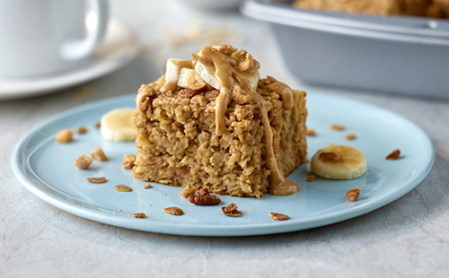 Peanut Butter Baked Oatmeal