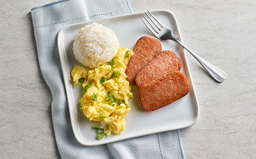 SPAM® & Eggs with Rice