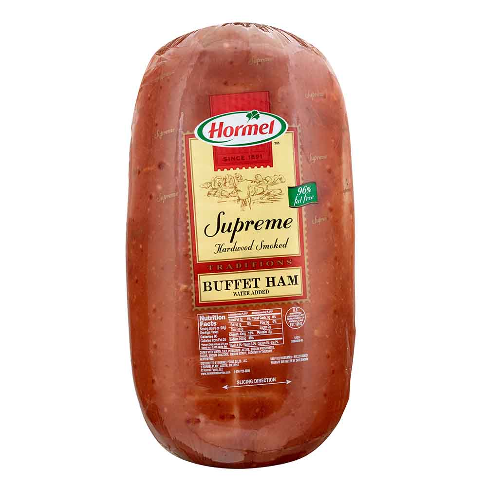 HORMEL™  Supreme Hardwood Smoked Buffet Ham, Water Added