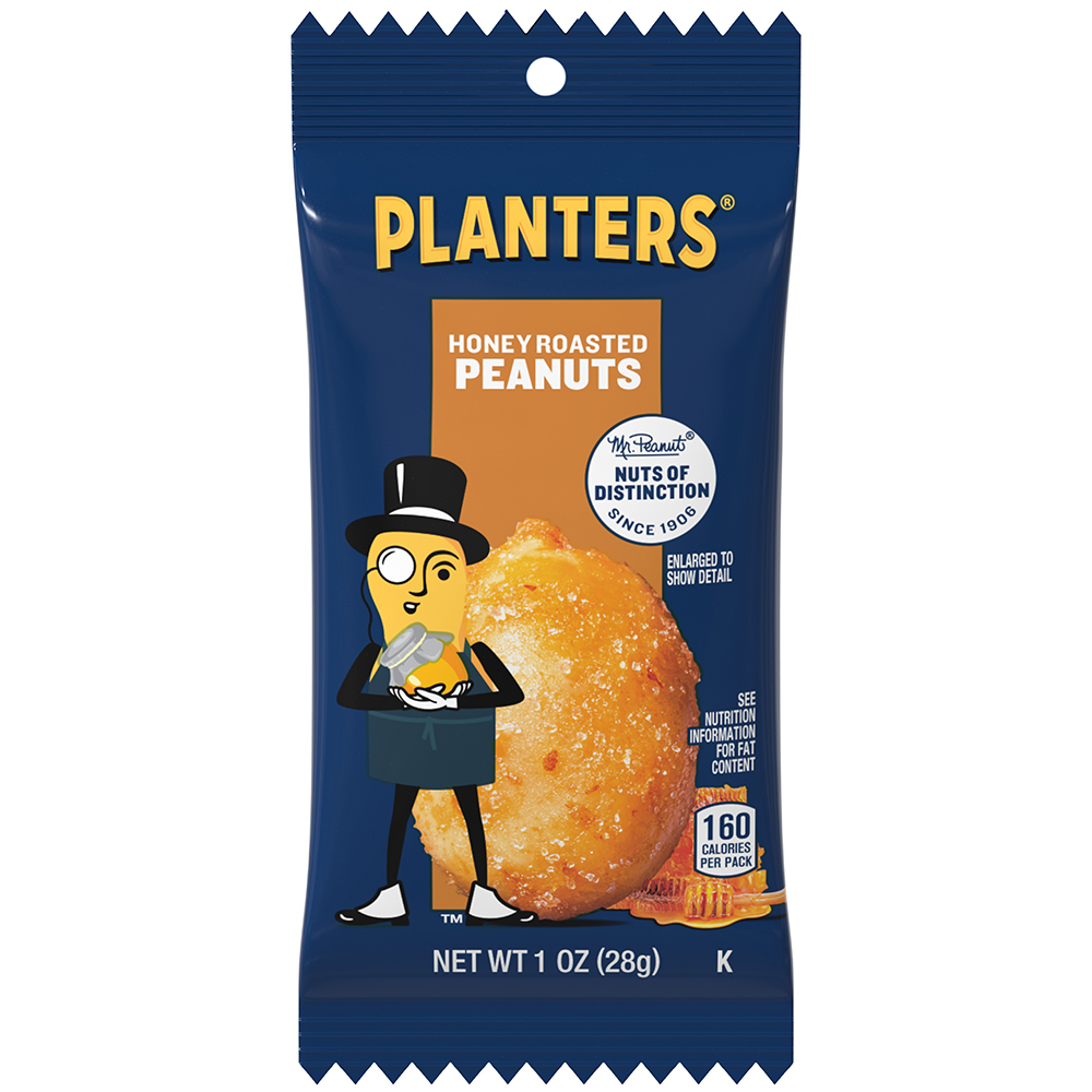 Product Image: PLANTERS® Honey Roasted Peanuts, 144/28g