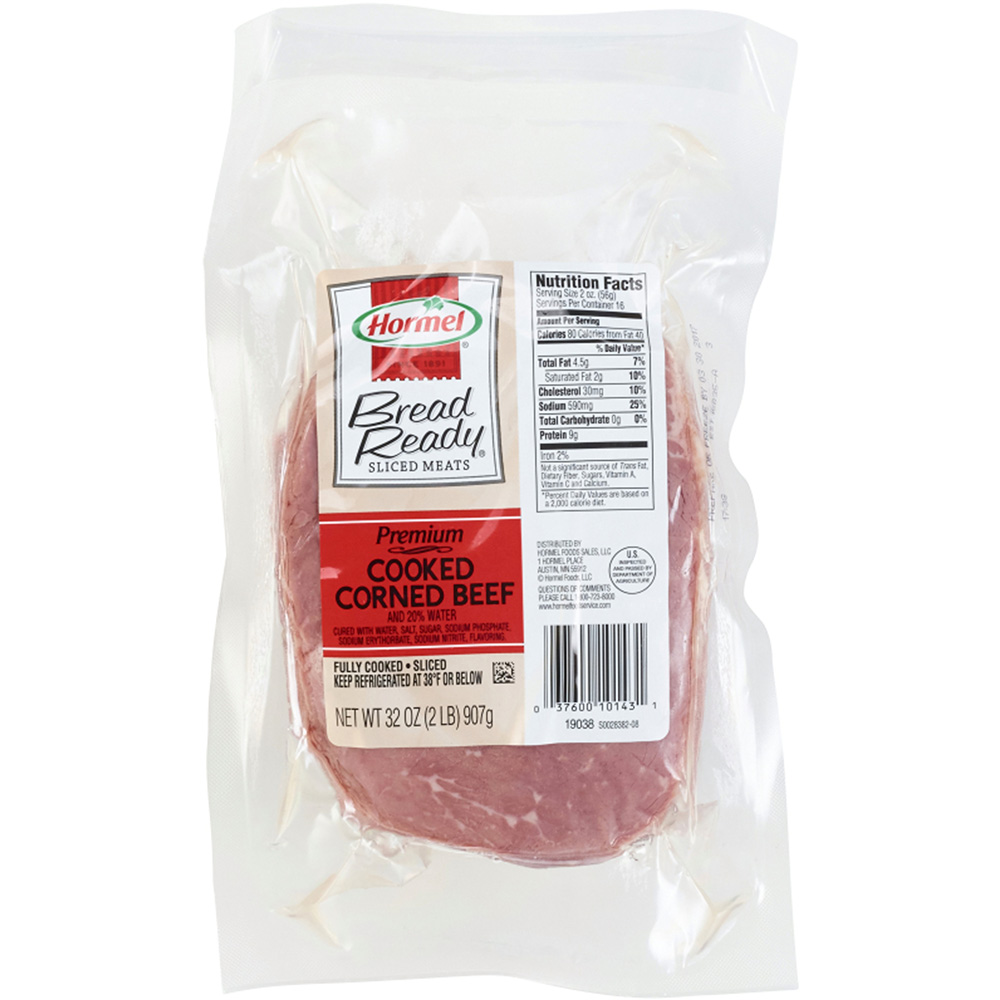 HORMEL™  BREAD READY™  Premium Corned Beef, Sliced