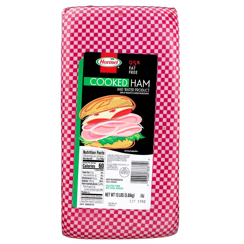 HORMEL™ Cooked Ham & Water, 35% Water