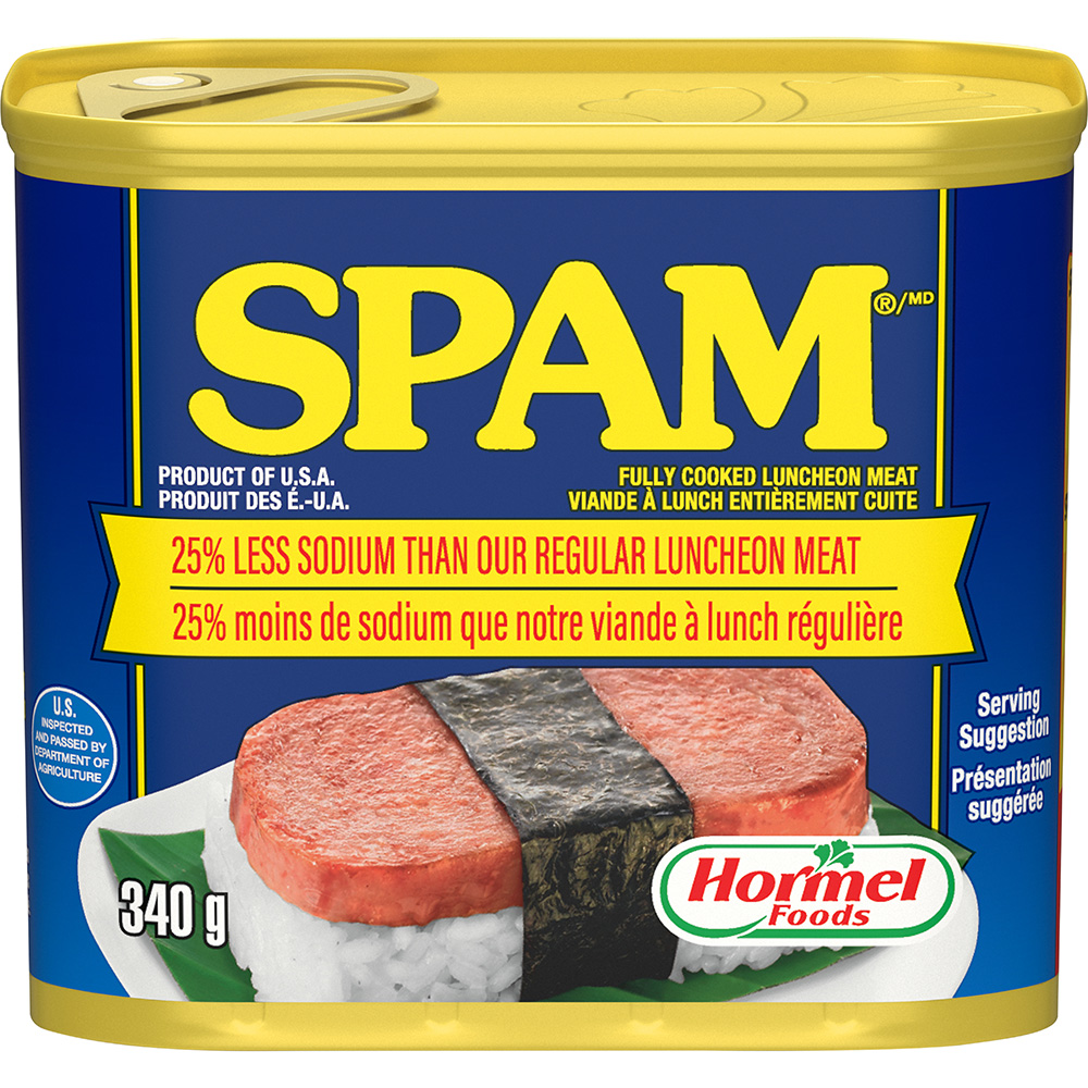 SPAM® Less Sodium 12/340g