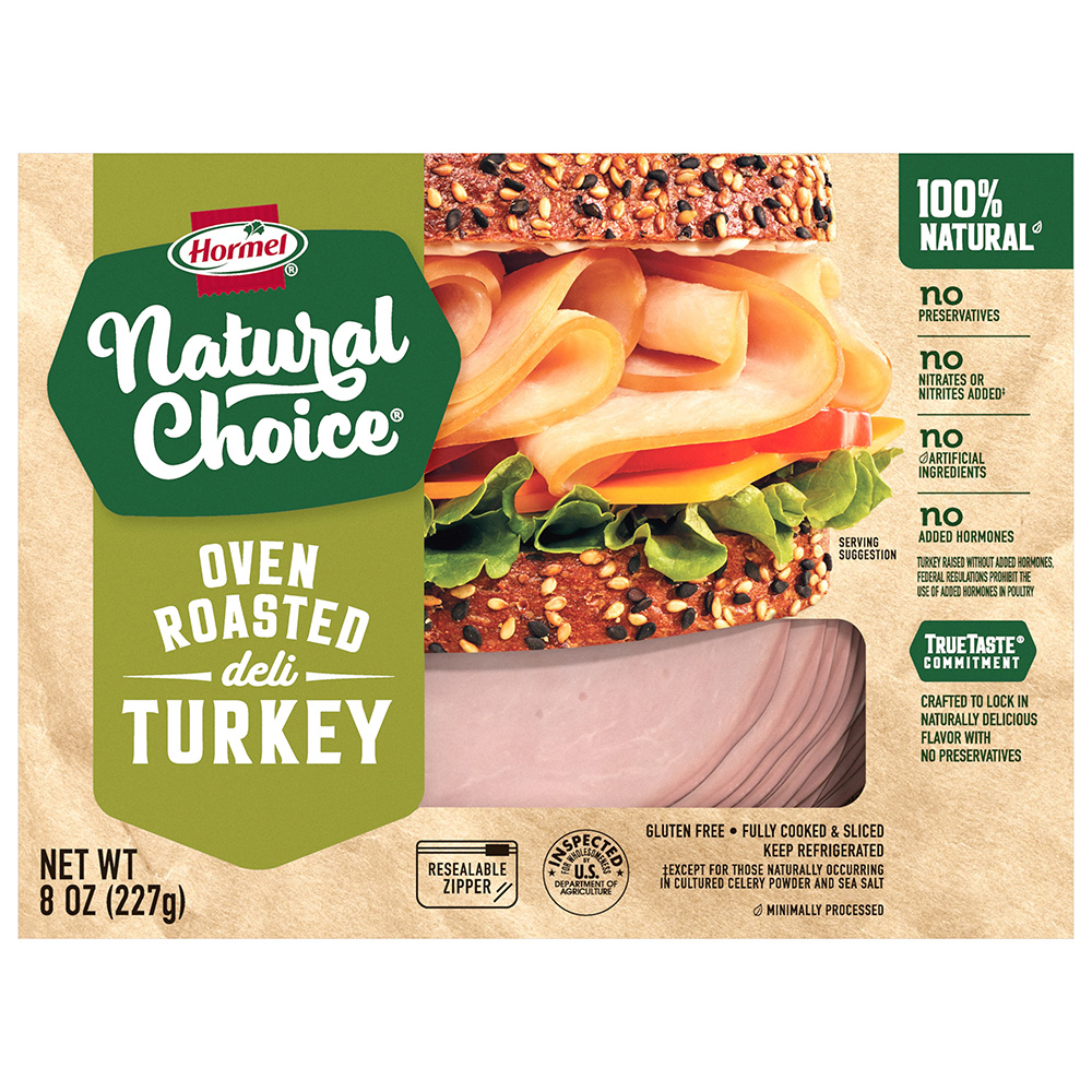 HORMEL™ NATURAL CHOICE™ Oven Roasted Turkey, Sliced