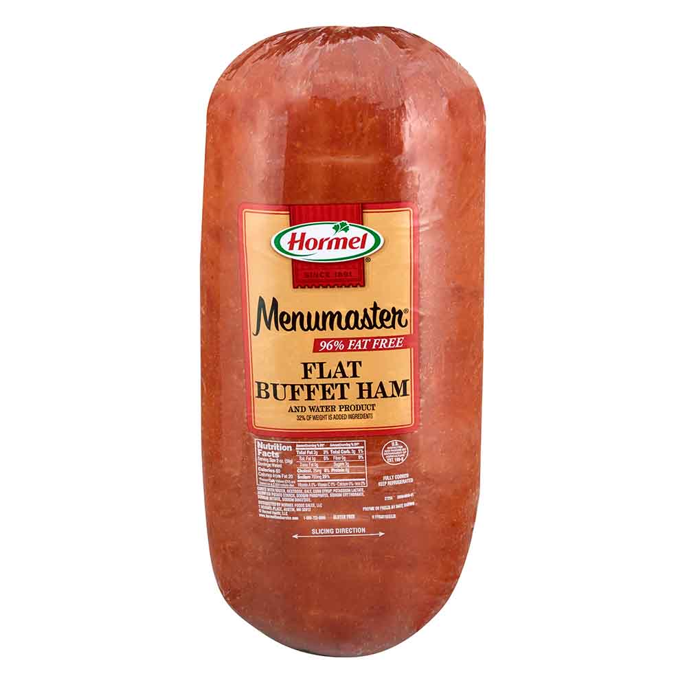 Product Image: HORMEL™  MENUMASTER™  Flat Buffet Ham & Water, 96% Fat Free