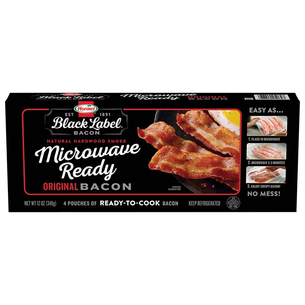 HORMEL™  BLACK LABEL™  Microwave Ready Bacon