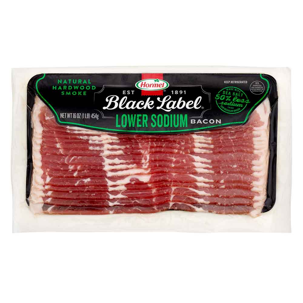 HORMEL™ BLACK LABEL™ Bacon, Lower Sodium