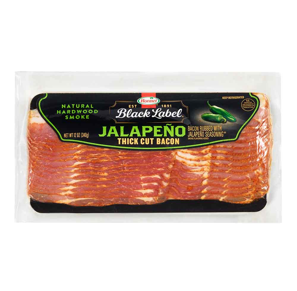 HORMEL™ BLACK LABEL™ Premium Jalapeño Flavored Bacon