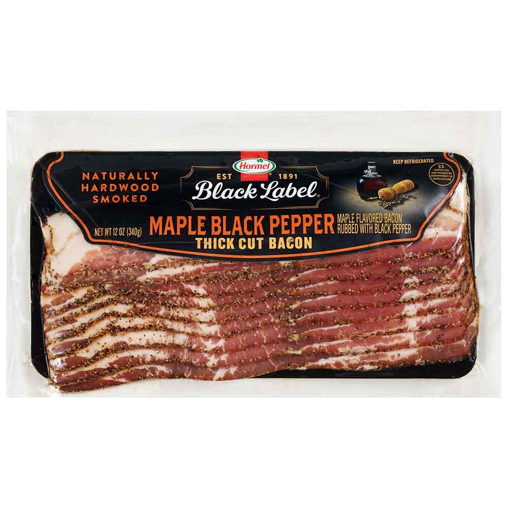 HORMEL™  BLACK LABEL™ , Premium Maple Black Pepper Flavored Bacon