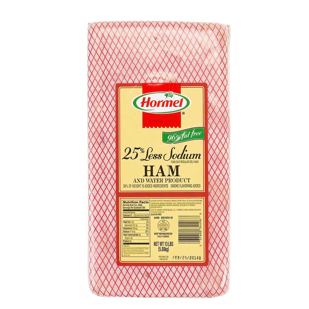 Product Image: HORMEL™ Jamón Cocido Sabor Ahumado, con 35% de Agua Añadida, reducido en Sodio