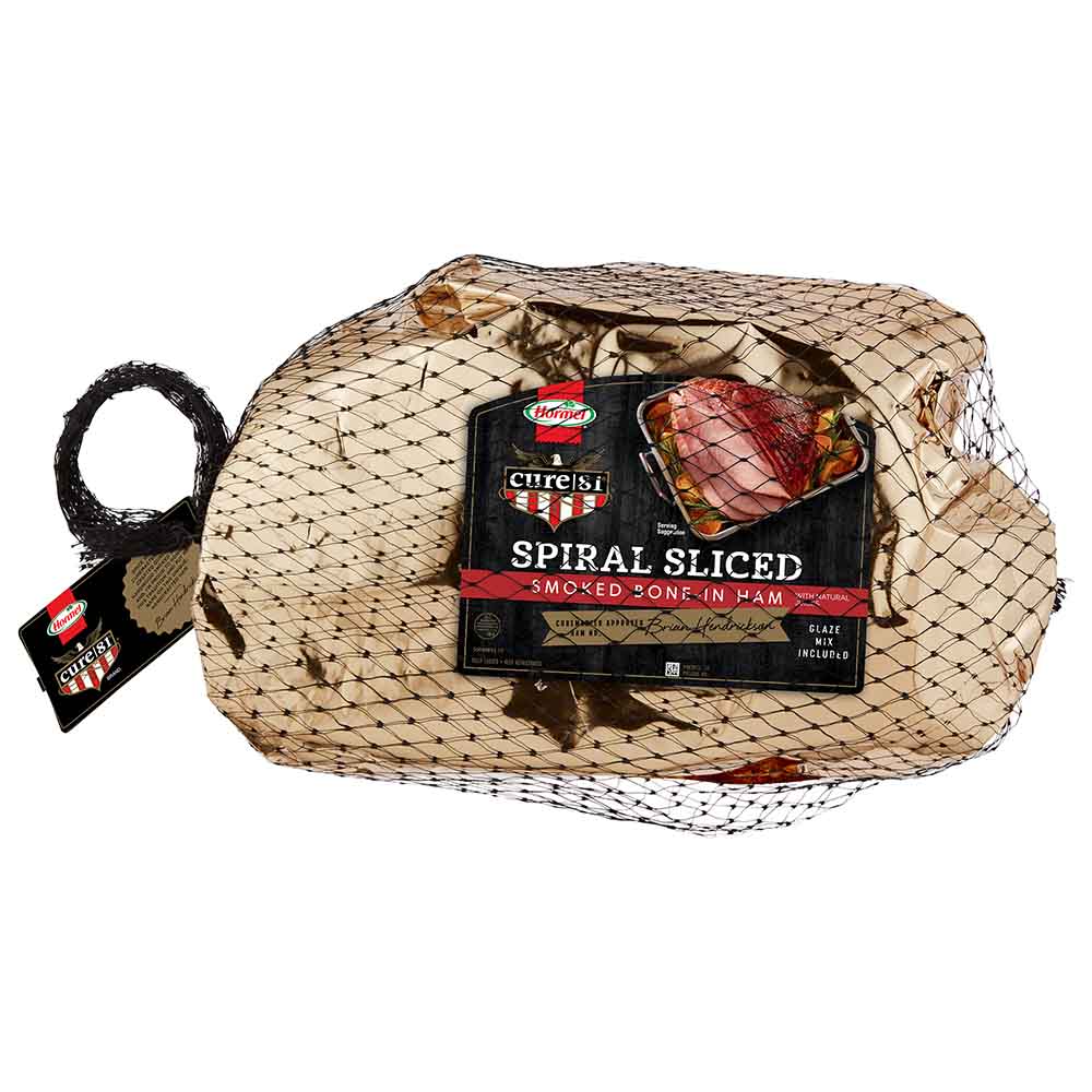 CURE 81™  Spiral Sliced Bone-In Ham, Natural Juice, Half Piece