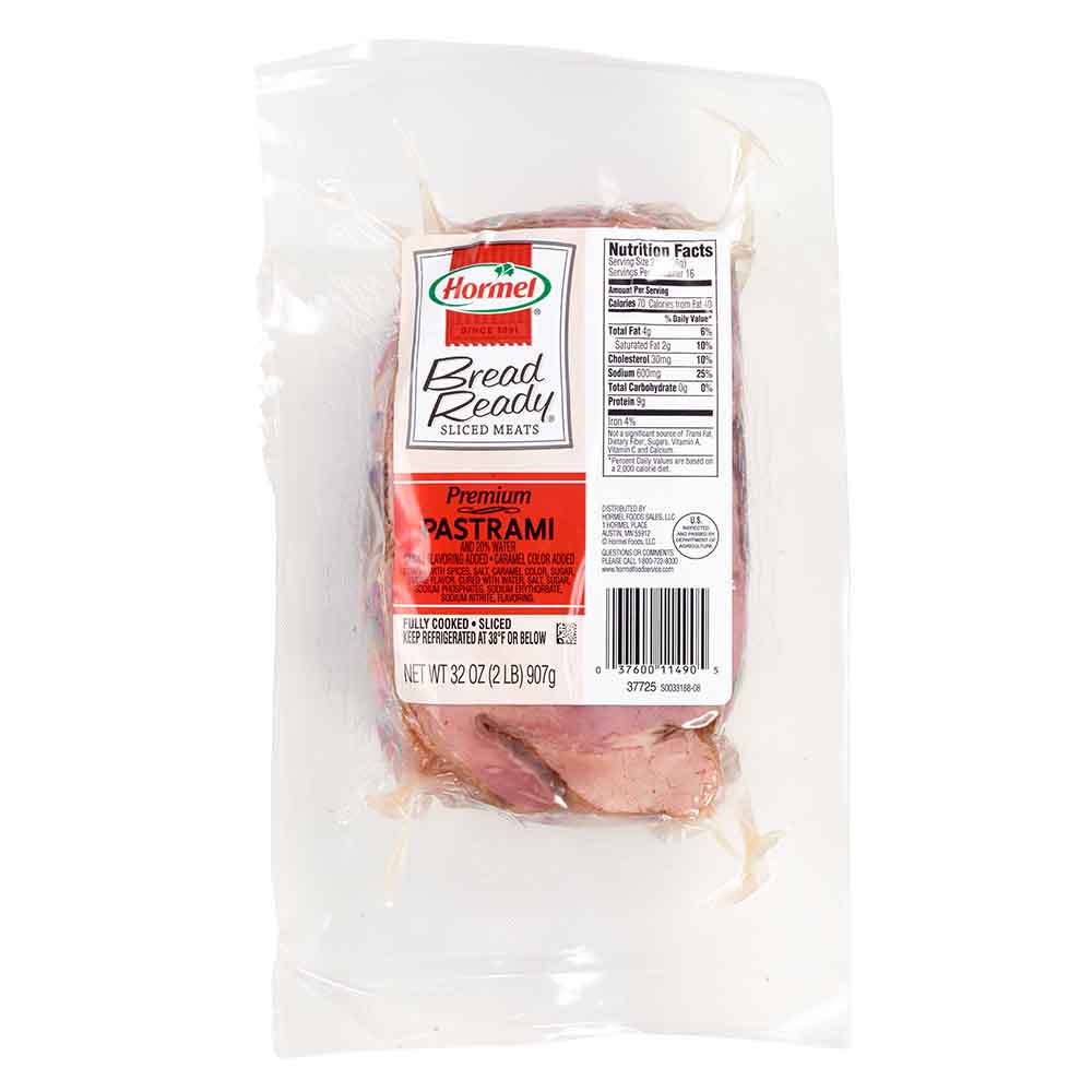 Product Image: HORMEL™  BREAD READY™  Sliced Pastrami, Sliced