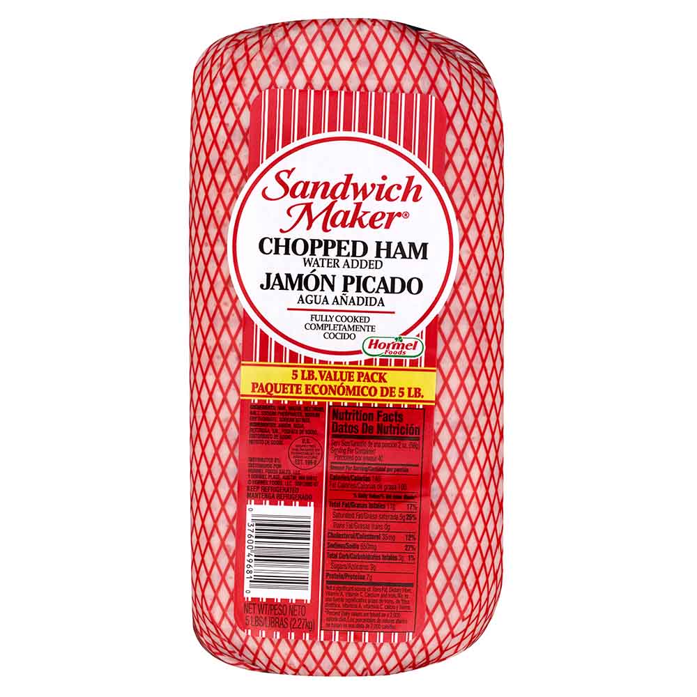 SANDWICH MAKER™  Chopped Ham, Water Added
