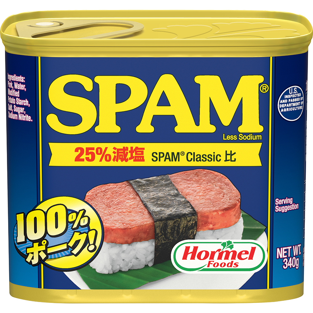 Product Image: SPAM® Less Sodium 24/340g