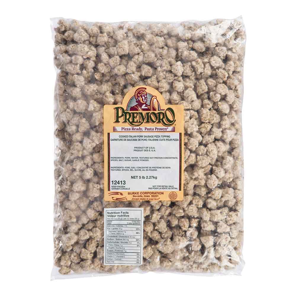 Product Image: PREMORO® Italian Pork Sausage Crumbles