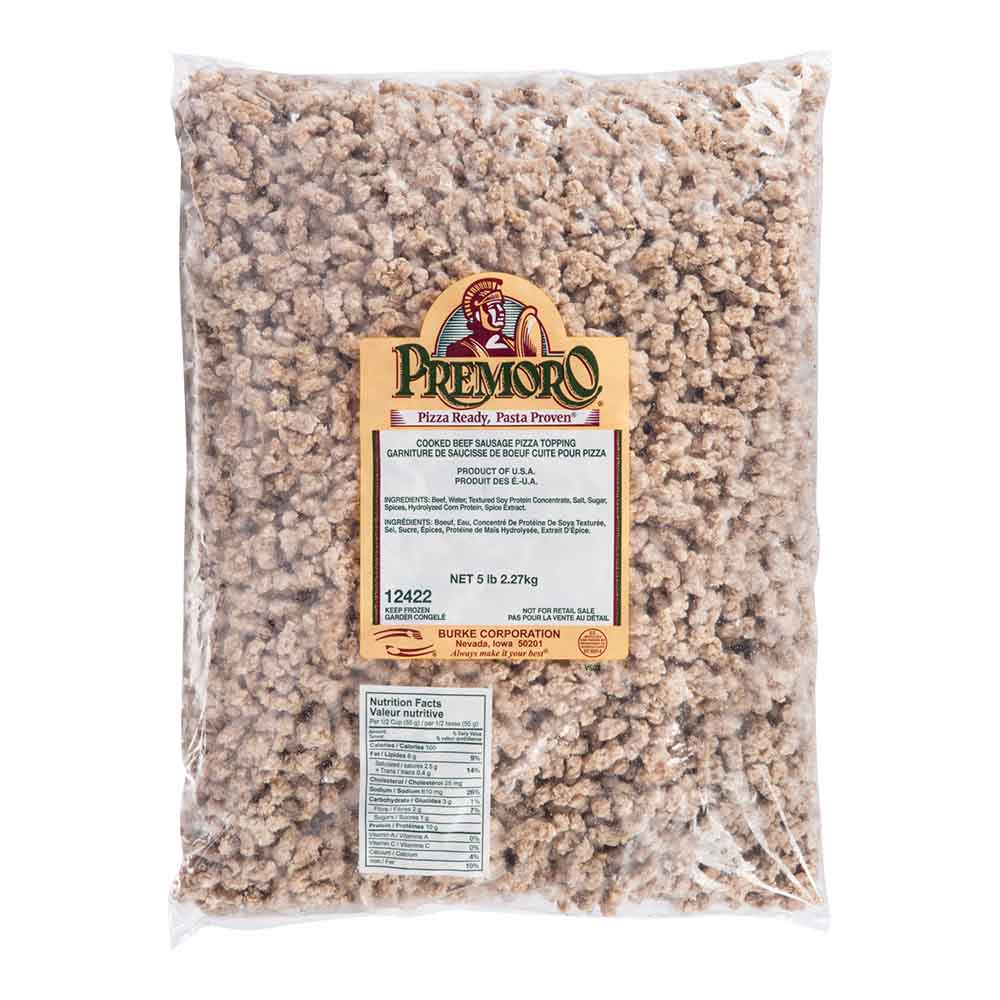 Product Image: PREMORO® Beef Sausage Crumbles