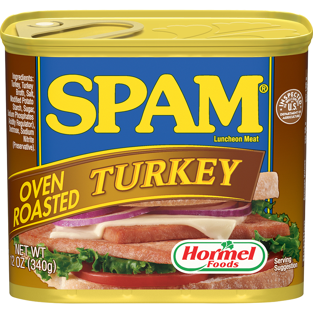 Product Image: SPAM® Oven Roasted Turkey 12/340g